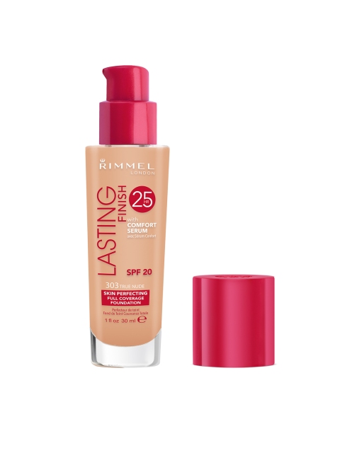 

RIMMEL London Lasting Finish With Comfort Serum True Nude Foundation 303, Na