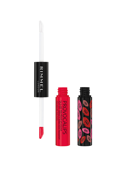 

RIMMEL 500 Kiss Me You Fool Provocalips 16hr Kiss-Proof Liquid Lipstick 7 ml, Red