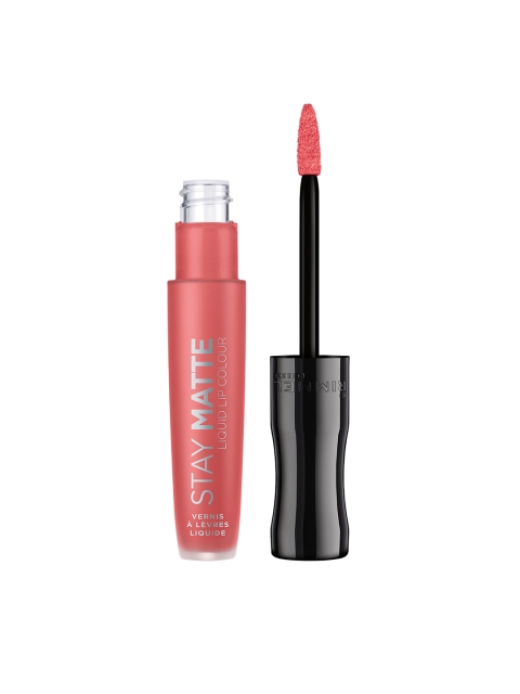 

RIMMEL London Stay Matte Liquid Lipstick - 600 Coral Sass, 5.5 ml, Peach