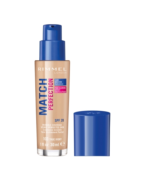 

RIMMEL Match Perfection SPF 20 True Ivory Foundation 103, Beige