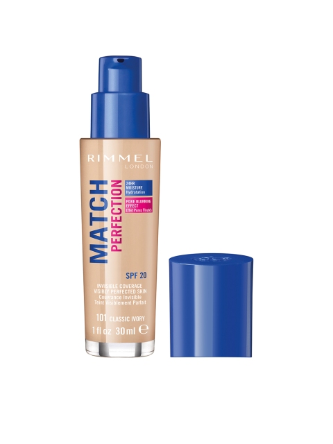 

RIMMEL Match Perfection SPF 20 Classic Ivory Foundation 101, Beige