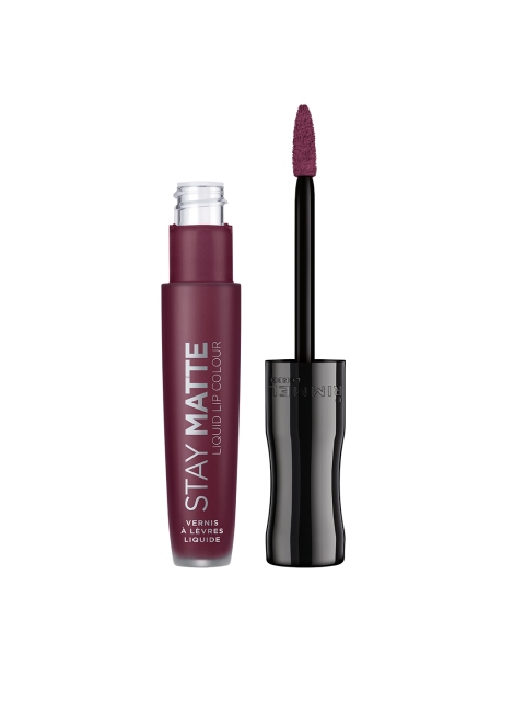 

RIMMEL 800 Midnight Stay Matte Liquid Lip Colour 5.5 ml, Purple