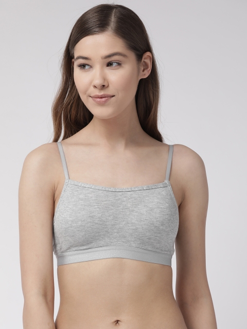 

Marks & Spencer Grey Melange Solid Underwired Lightly Padded Everyday Bra T339002S