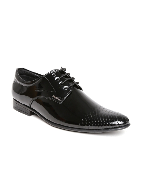 

San Frissco Men Black Glossy Formal Shoes