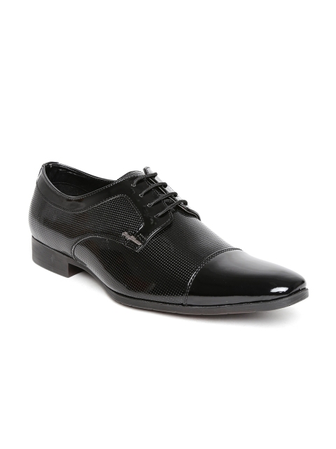 

San Frissco Men Black Glossy Formal Shoes