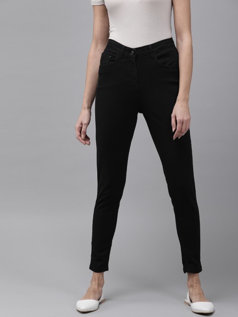 

Park Avenue Women Black Ultra Skinny Fit Mid-Rise Clean Look Stretchable Jeans