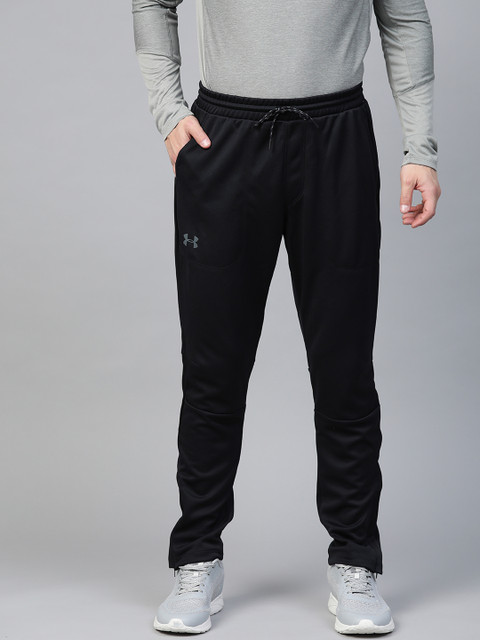 

UNDER ARMOUR Men Black Solid MK-1 Warm-Up Track Pants