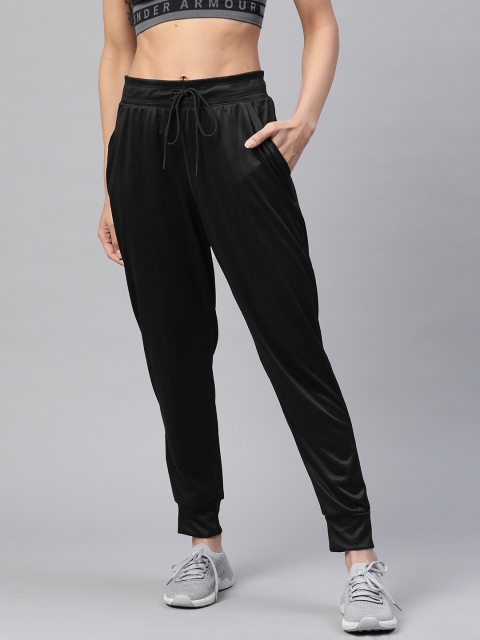 

UNDER ARMOUR Women Black Solid Tech Pant 2.0 Joggers