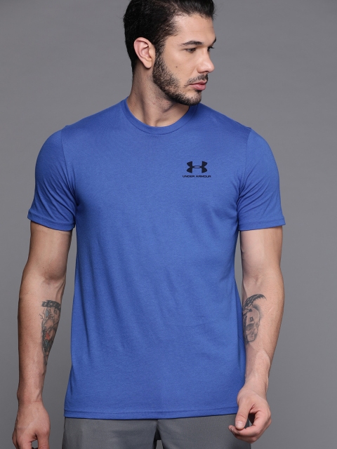 

UNDER ARMOUR Men Blue Sportstyle Left Chest Short Sleeve Training T-shirt