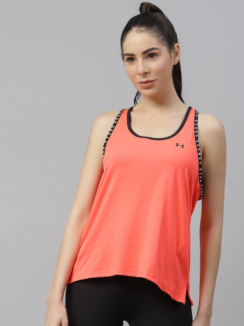 

UNDER ARMOUR Coral Orange Knockout Training Tank Top