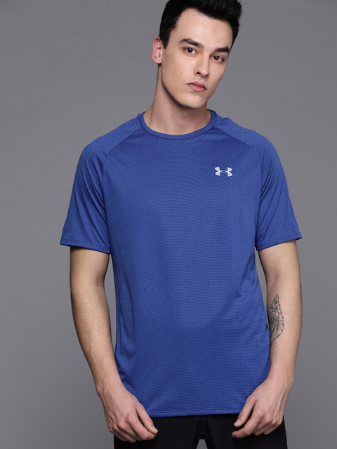 

UNDER ARMOUR Men Blue Tech 2.0 Novelty Training T-Shirt