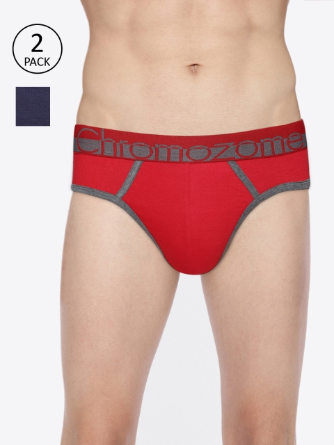 

Chromozome Men Pack Of 2 Briefs WS04 PO2, Blue