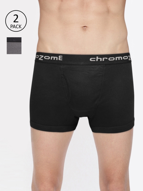 

Chromozome Men Pack of 2 Trunks IT11, Black