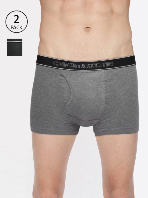 

Chromozome Men Pack of 2 Trunks IT21, Black