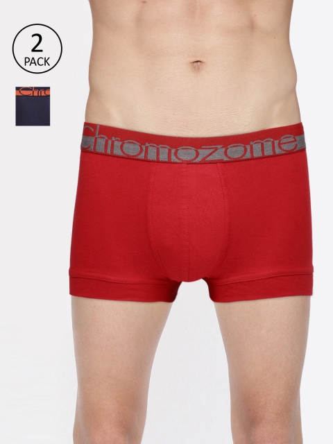 

Chromozome Men Pack of 2 Trunks WS05, Navy blue