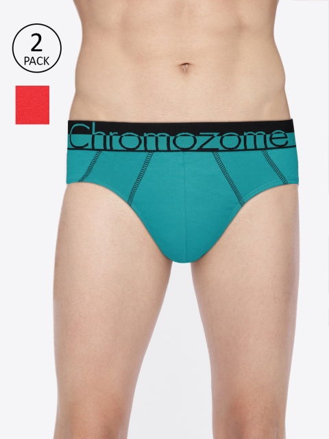 

Chromozome Mens Pack of 2 Briefs WS01, Red