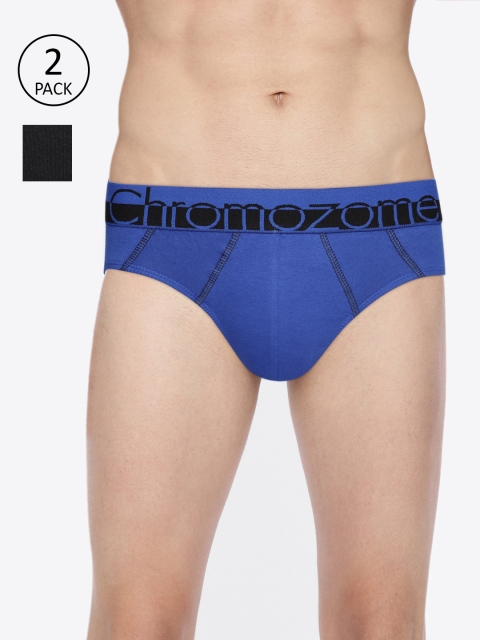 

Chromozome Mens Pack of 2 Briefs WS01, Blue