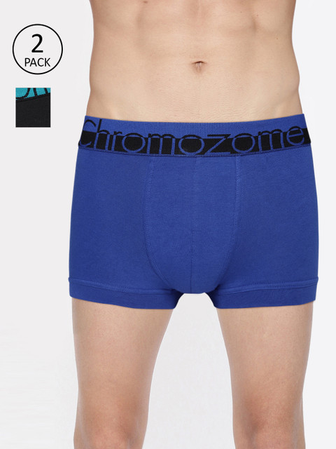 

Chromozome Mens Pack Of 2 Trunks WS05, Blue