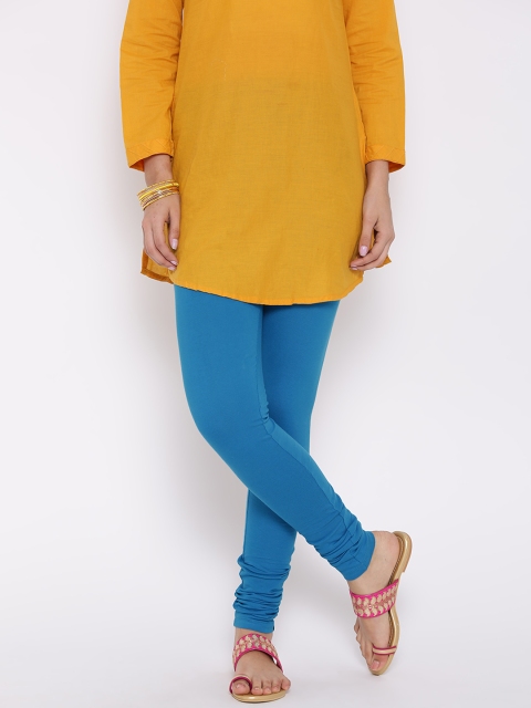 

Aurelia Blue Churidar Leggings