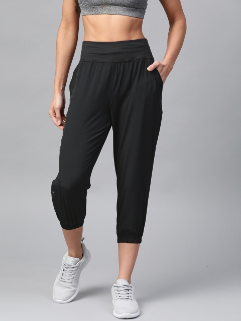 

Under Armour Women Black Solid Sunblock Crop Tights
