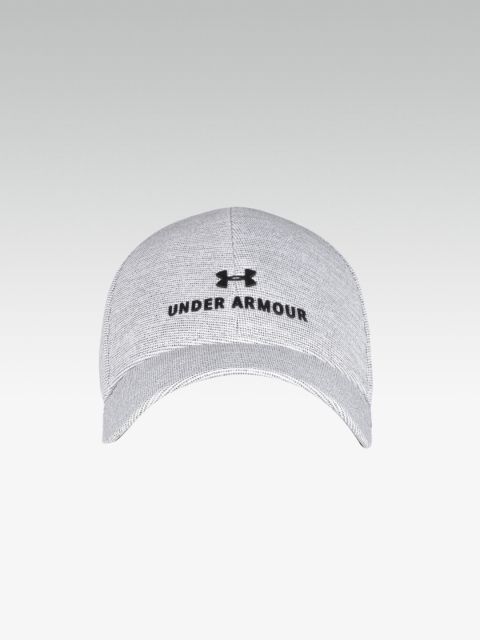 

UNDER ARMOUR Women Off-White Self Design Structured Snapback Cap