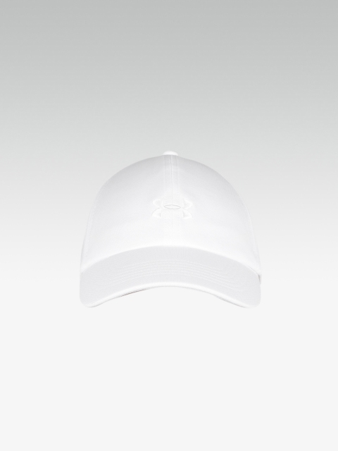 

UNDER ARMOUR Women White Solid Play Up Baseball Cap