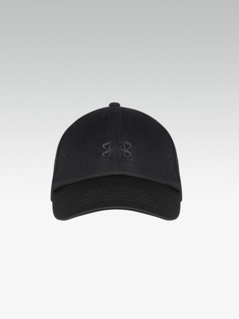 

UNDER ARMOUR Women Black Solid Play Up Baseball Cap