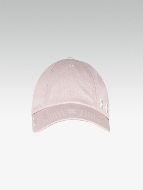 

UNDER ARMOUR Women Dusty Pink Solid Multi Hair Baseball Cap