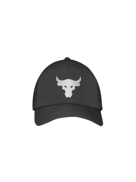 

UNDER ARMOUR Men Black & Grey Printed Project Rock Trucker Snapback Cap