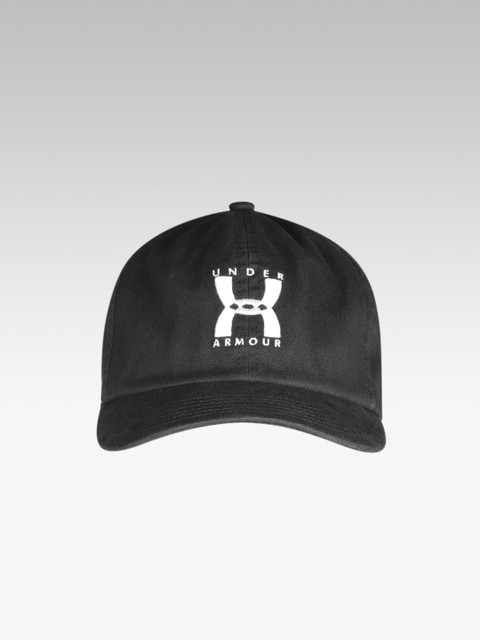 

UNDER ARMOUR Men Black Embroidered Logo 2020 Snapback Cap
