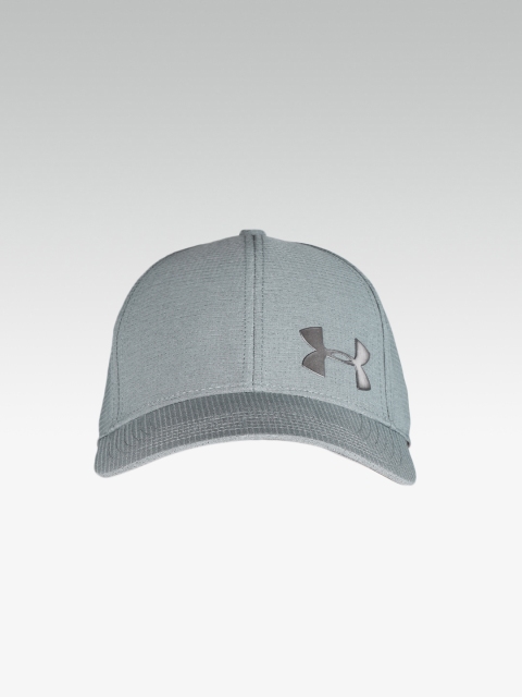 

UNDER ARMOUR Men Grey Perforated Airvent Core 2.0 Classic Fit Baseball Cap