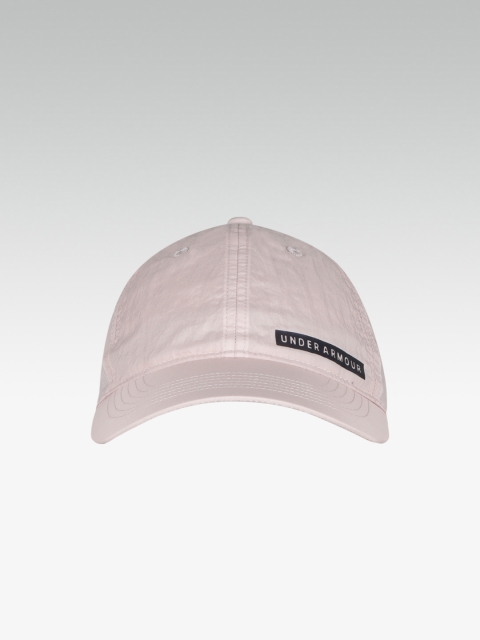 

UNDER ARMOUR Women Dusty Pink Solid Mirror Baseball Cap