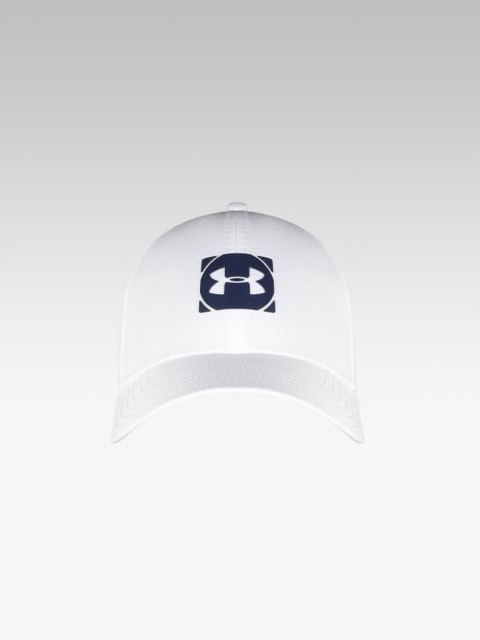 

UNDER ARMOUR Men White Perforated Official Tour 3.0 Golf Cap