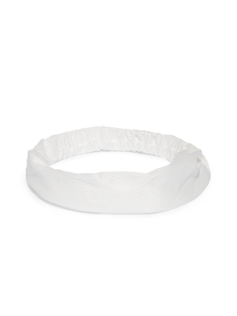 

ToniQ White Solid Hairband