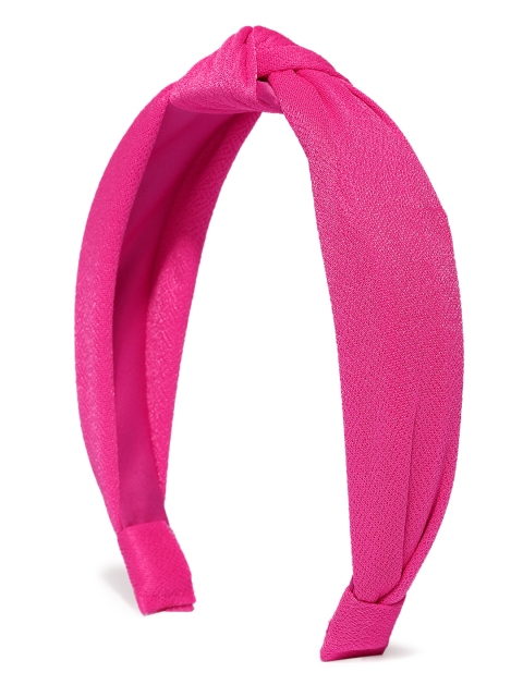 

ToniQ Fuchsia Solid Top Knot Hairband
