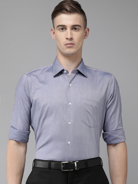 

Van Heusen Men Purple Slim Fit Solid Formal Shirt