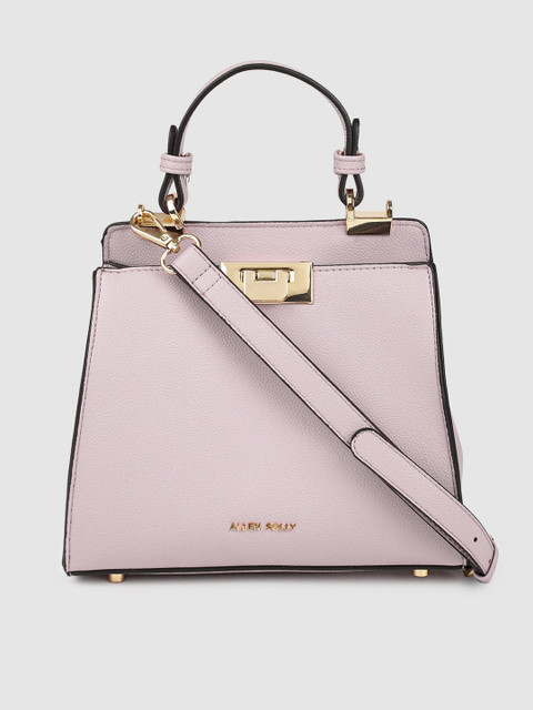 

Allen Solly Light Purple Solid Sling Bag