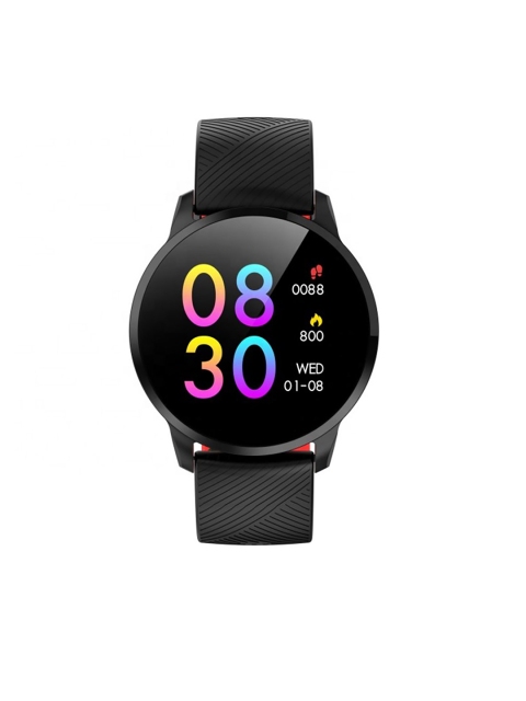 

OPTA Unisex Black Bluetooth Fitness Smart Watch SB-146