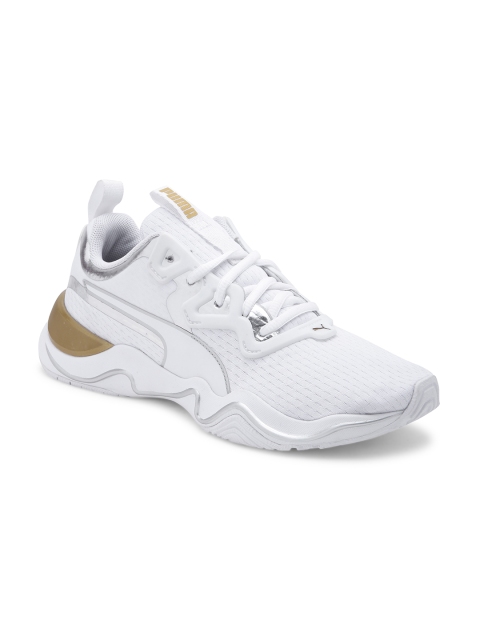 

Puma Women White Mesh Training or Gym Shoes