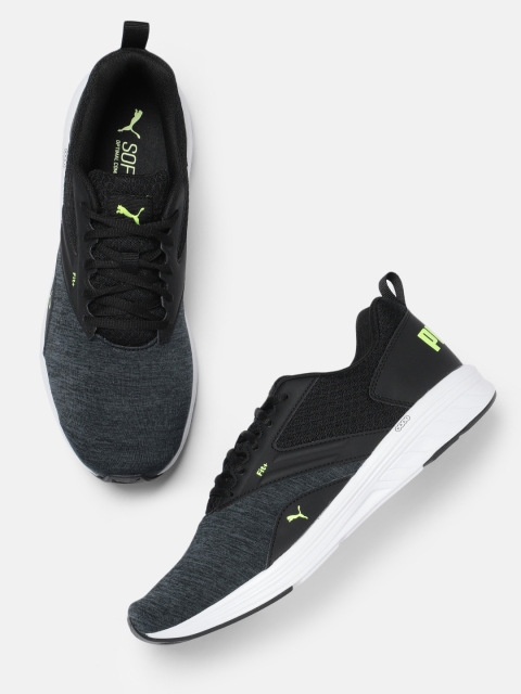 

Puma Unisex Black NRGY Comet Running Shoes