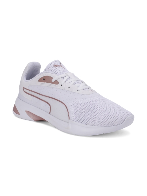 

Puma Women White Mesh Jaro Metal Running Shoes