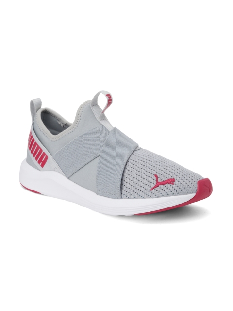 

Puma Women Grey Mesh Training or Gym Shoes