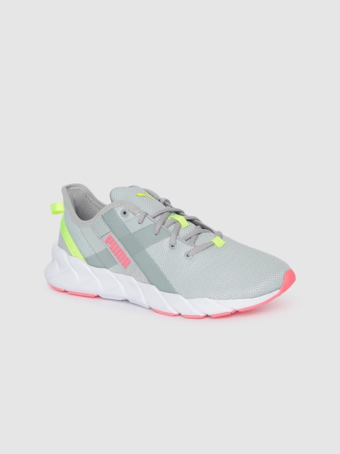 

Puma Women Grey & Off-White Weave XT Training Shoes