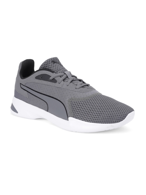 

Puma Men Grey Mesh Jaro Running Shoes