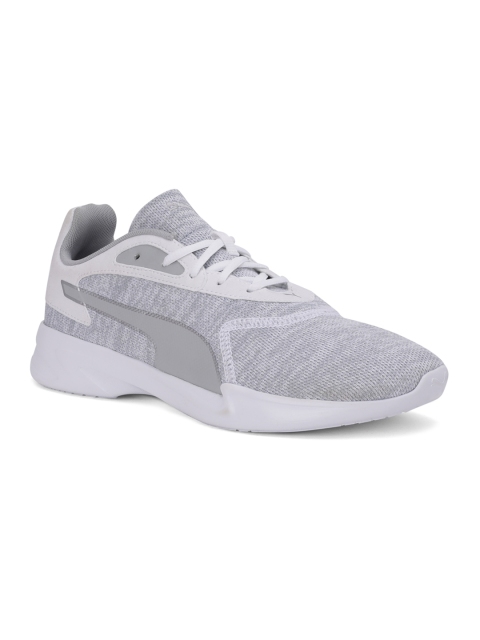 

Puma Men White Mesh Running Shoes