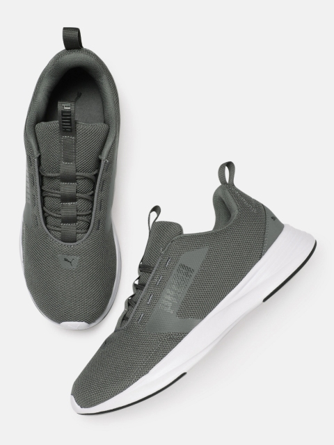 

Puma Unisex Grey Extractor Running Shoes