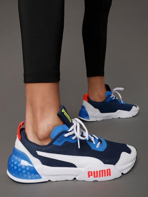 

Puma Men CELL Phantom Blue Mesh Running Shoes