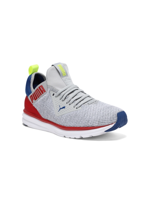 

Puma Men Enzo Beta Grey Mesh Running Shoes