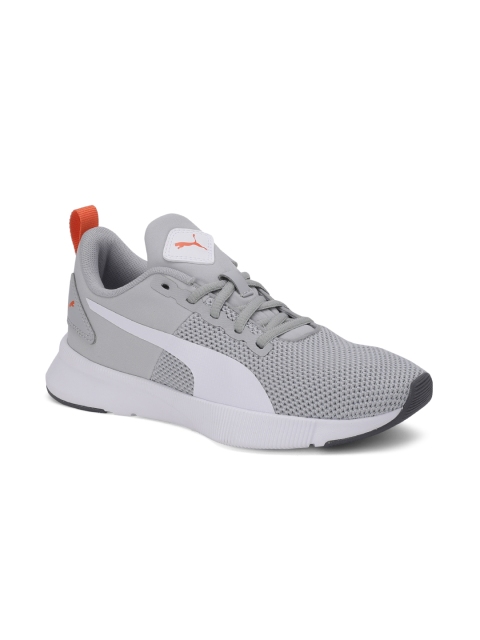 

Puma Unisex Grey Mesh Flyer Runner Youth Running Shoes
