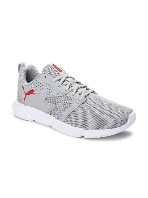 

Puma Unisex Grey Mesh Running Shoes